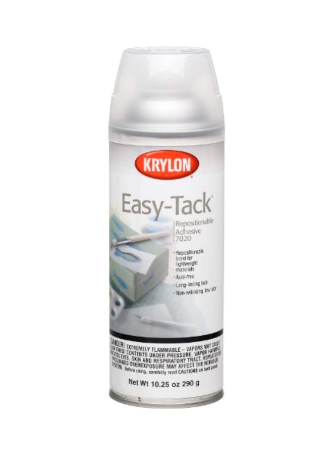 KRYLON Easy Tack Repositionable Adhesive Spray Clear
