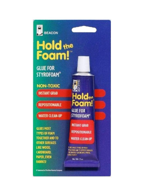 Beacon Hold The Foam! Styrofoam Glue Clear
