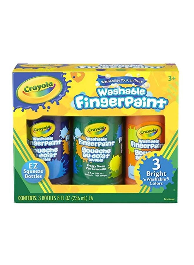 Crayola 3-Piece Washable Finger Paint Set
