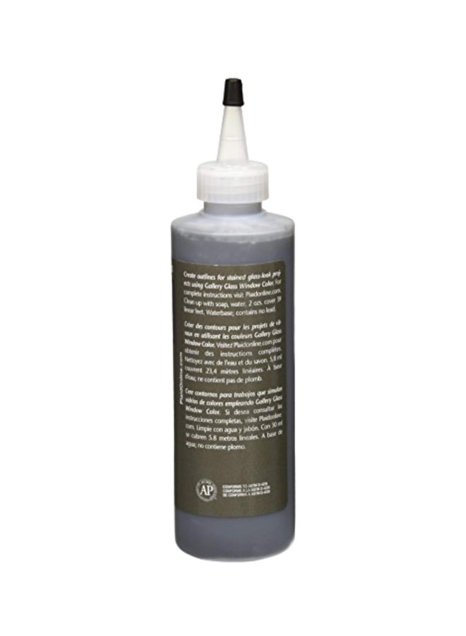 Plaid:Craft Gallery Glass Liquid Lead Black