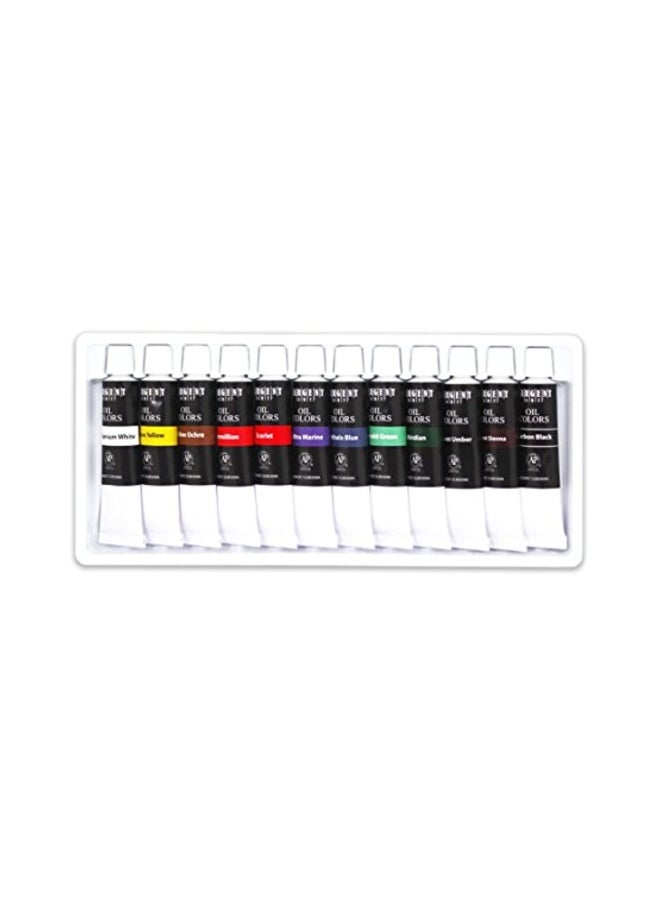 SARGENT ART 12-Piece Oil Colors Paint Set
