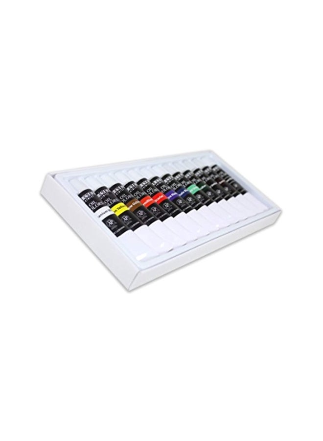 SARGENT ART 12-Piece Oil Colors Paint Set