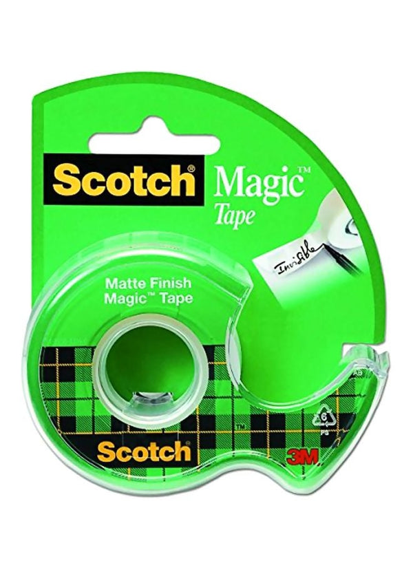 Scotch Magic Tape With Dispenser Clear