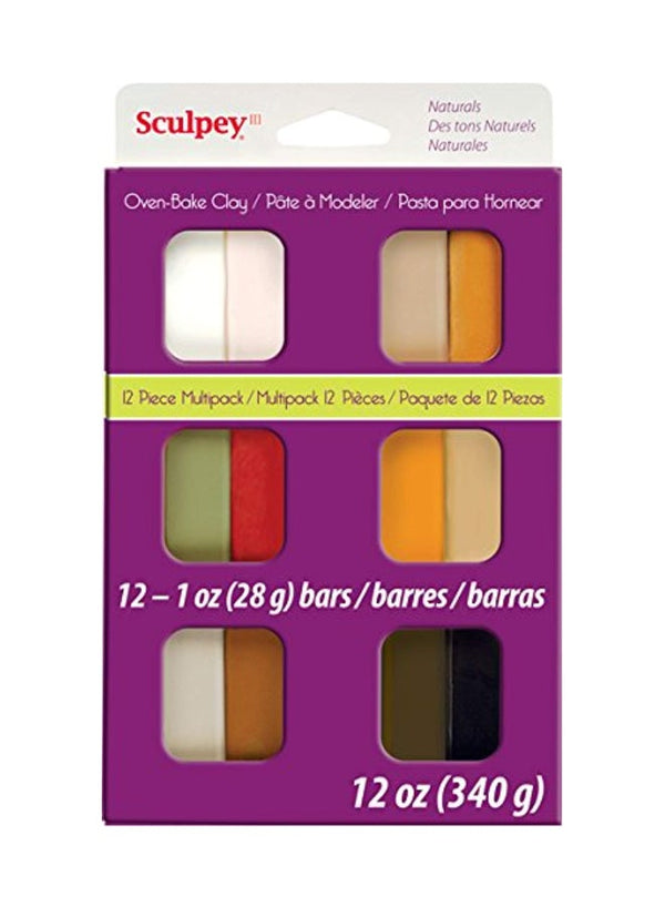 12-Piece Multi Packs Clay Set by Sculpey