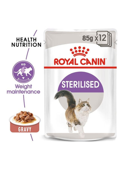 ROYAL CANIN Wet Food Sterilised Pouches 85g