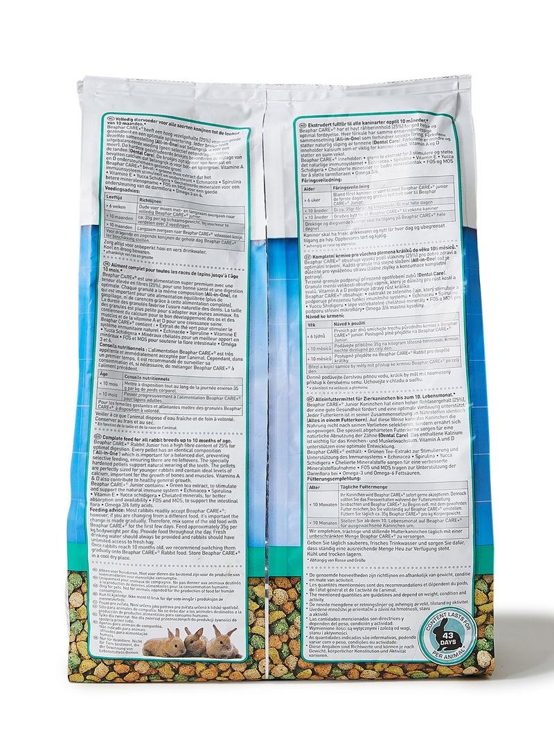 Beaphar Care Plus Rabbit Junior Food 1.5kg
