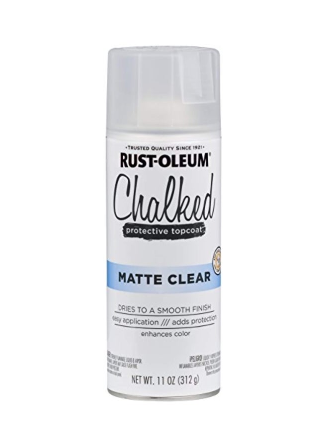 RUST-OLEUM Chalked Sealer Topcoat Spray Paint Clear