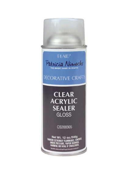 Plaid Enterprises, Inc. Patricia Nimocks Acrylic Sealer Clear