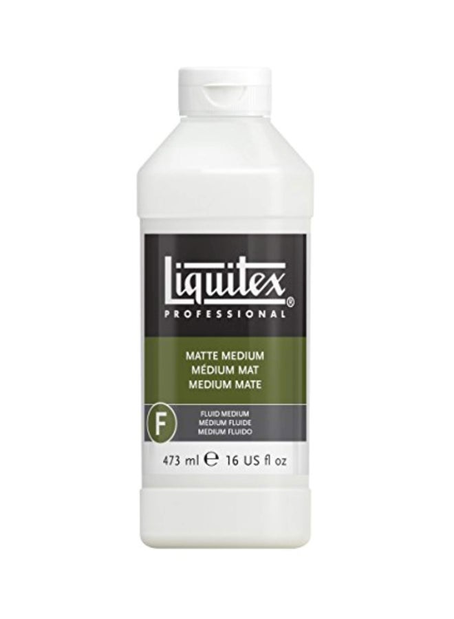 Liquitex Matte Medium Fluid Bottle White