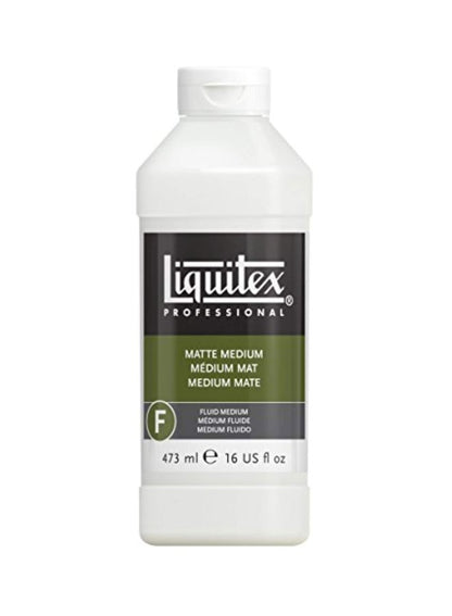Liquitex Matte Medium Fluid Bottle White
