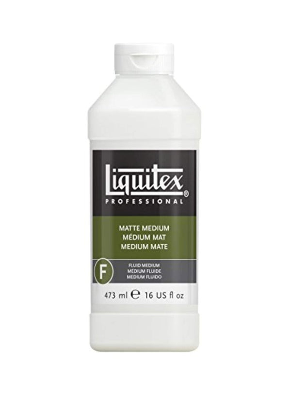 Liquitex Matte Medium Fluid Bottle White