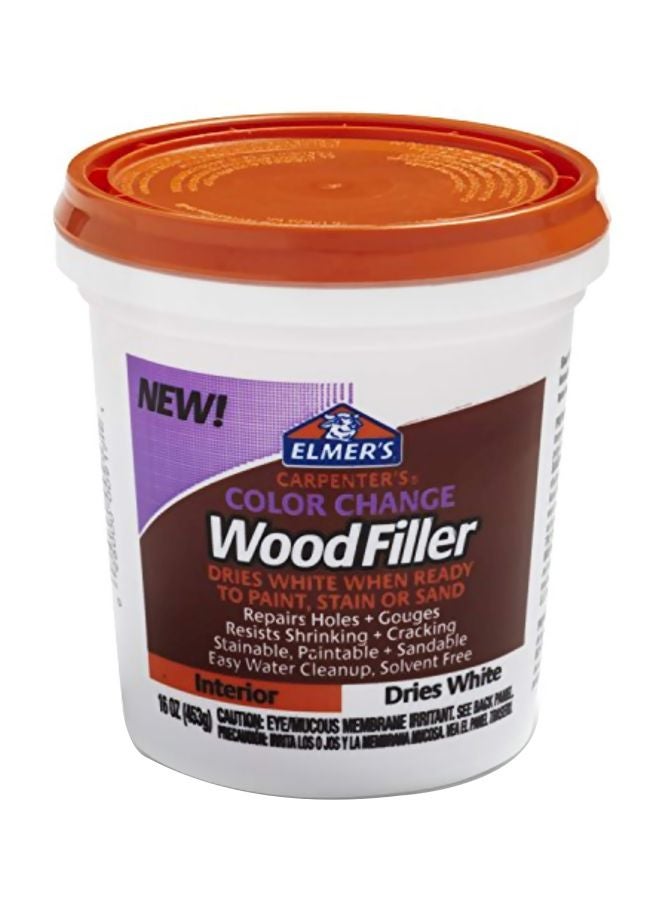 ELMER'S Carpenter's Colour Change Wood Filler White