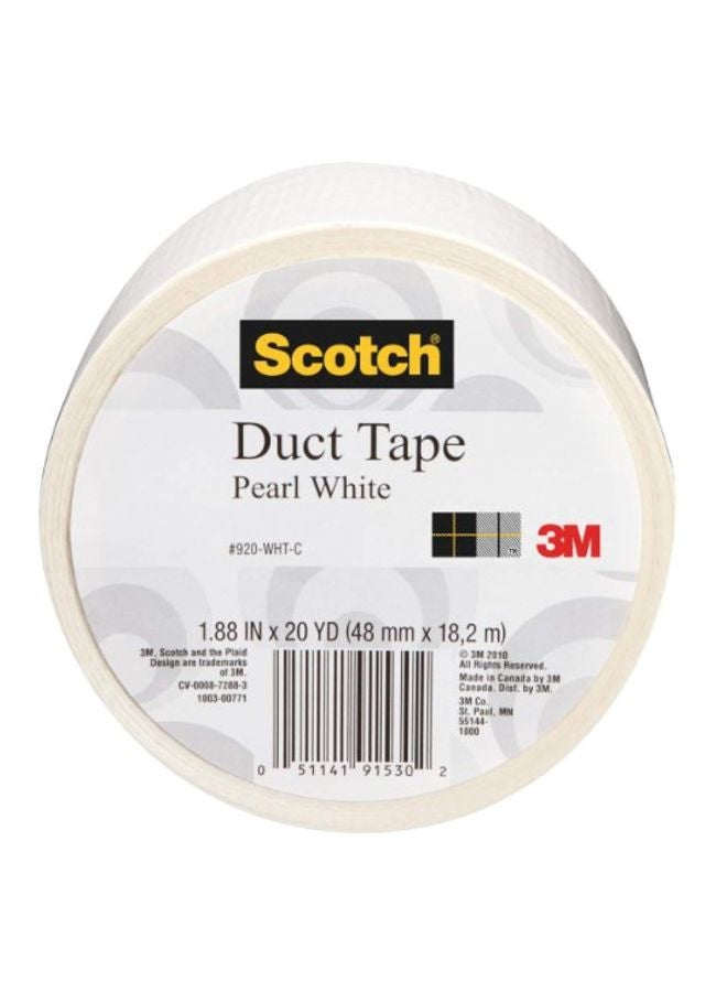 White Scotch Duct Tape - Premium Quality
