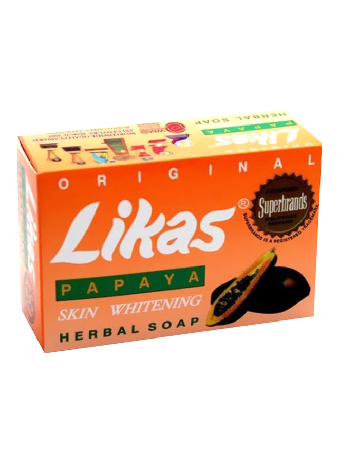Likas Papaya Skin Whitening Herbal Soap Pack of 2