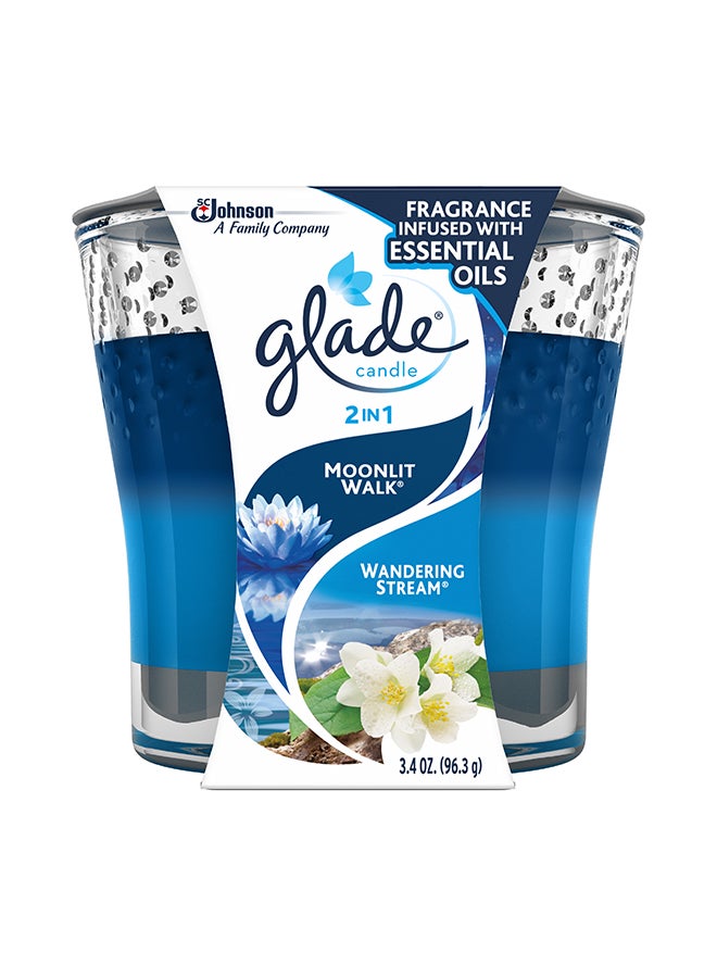 Glade 2 In 1 Moonlit Walk Candle - 96.3g