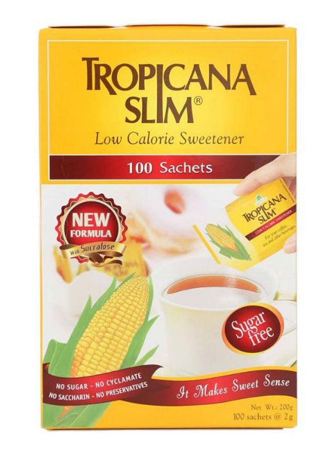 Tropicana Slim Low Calorie Sweetener Set 100 Pieces