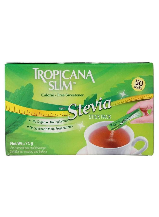 Tropicana Slim Stevia Stick Sweetener Set