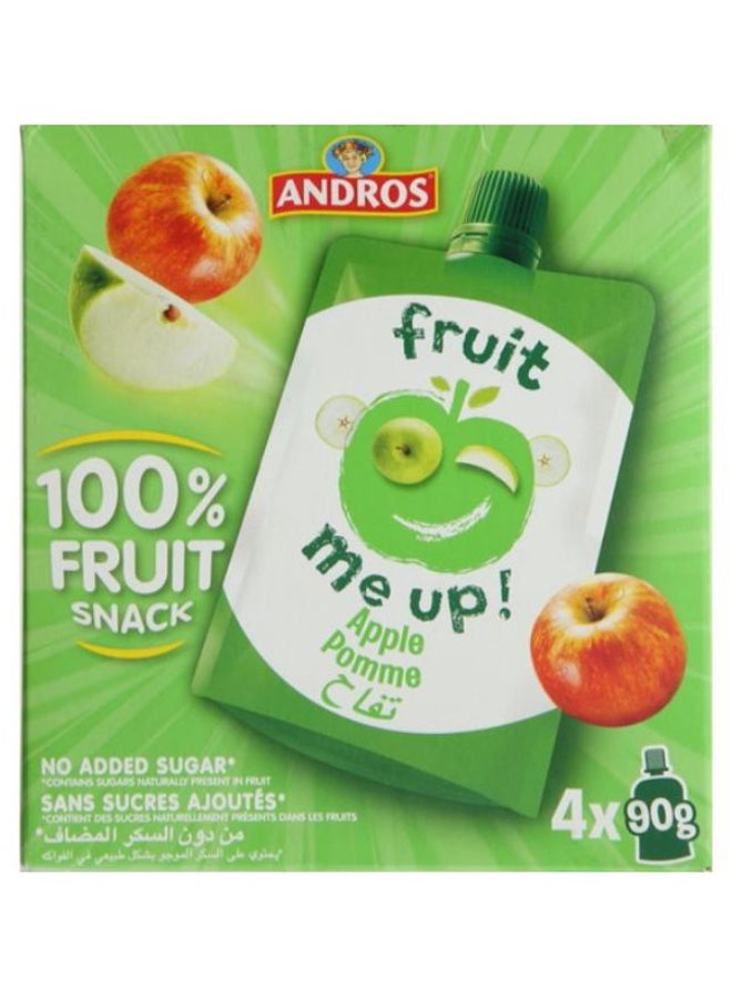 ANDROS Fruit Me Up Apple Smoothie Pack of 4