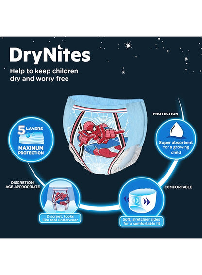 HUGGIES Dry Nites Pyjama Pants for Boys