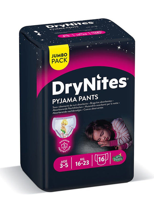 HUGGIES Dry Nites Pyjama Pants for Girls