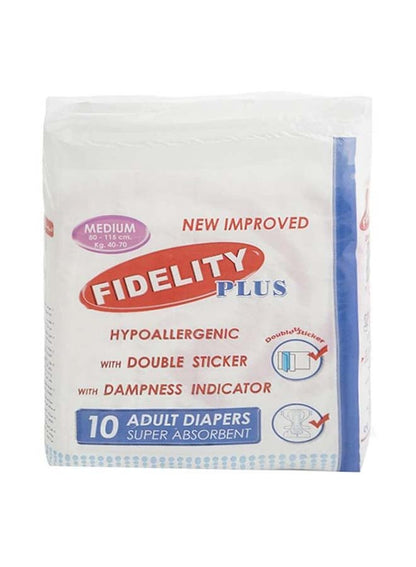 FIDELITY Super Absorbent Adult Diaper Set