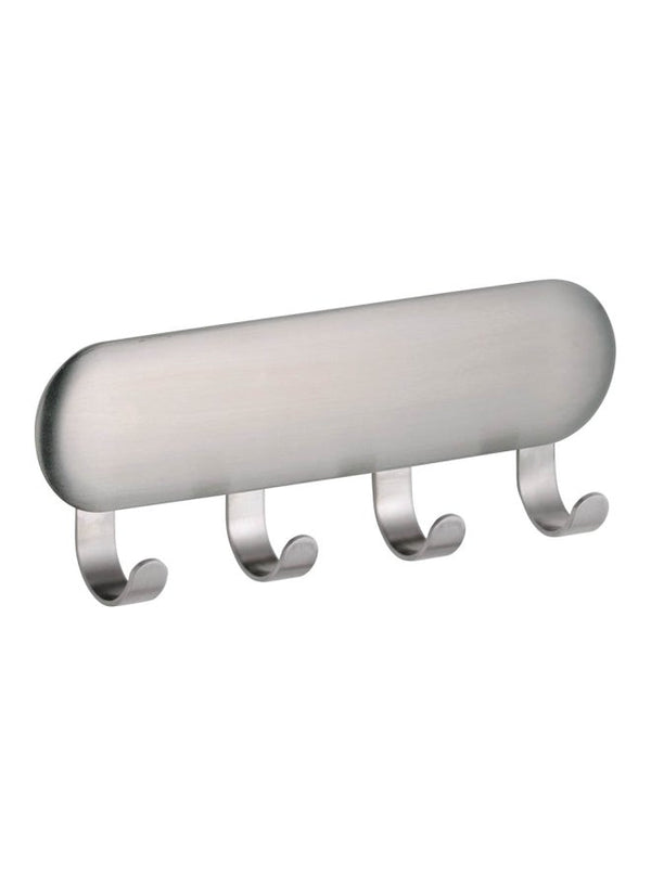 InterDesign Forma Key Rack Silver 16.26x13.97inch