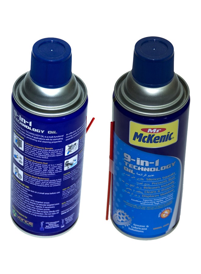 MR.MCKENIC 9 In 1 Technology Spray Oil Blue