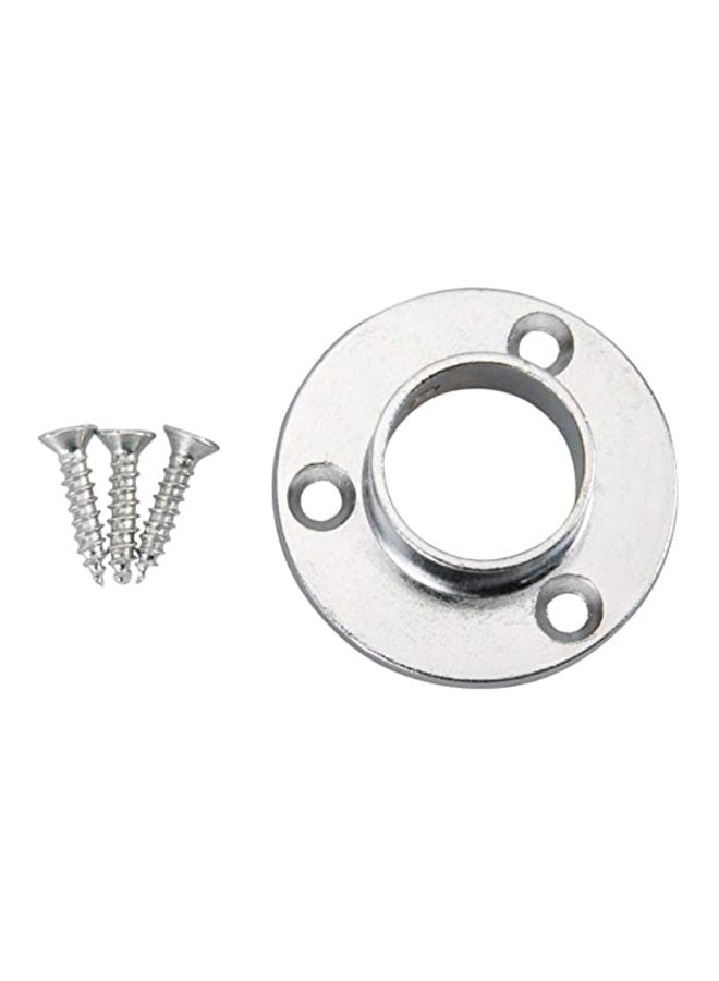 Mkats 4-Piece Extension Rod Flange Shelf Bracket
