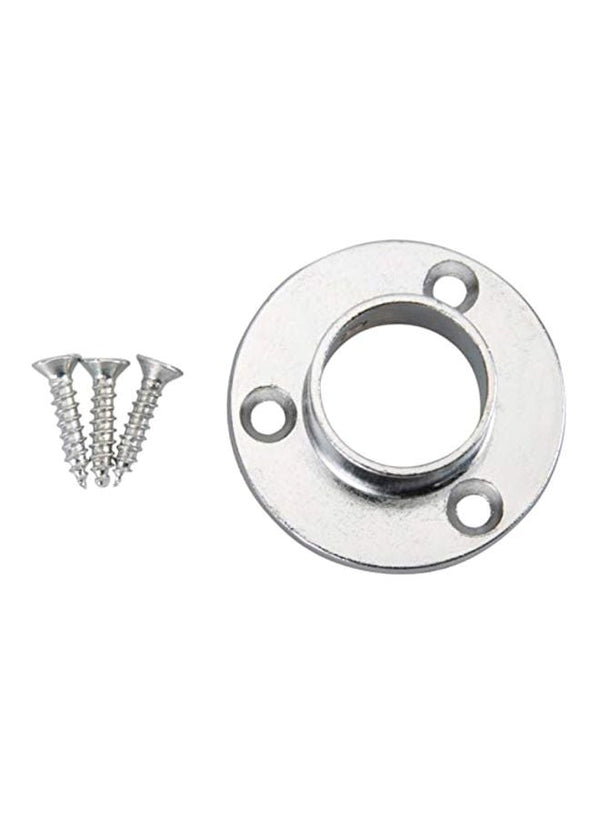 Mkats 4-Piece Extension Rod Flange Shelf Bracket