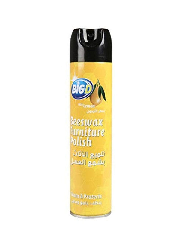 BIG D Beeswax Furniture Polish Beige 300ml