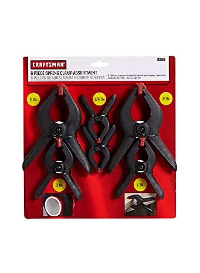 CRAFTSMAN 6-Piece Spring Clamp Set