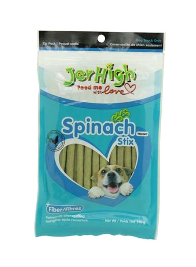 Jerhigh Spinach Stix 100g for Dogs - Premium Dog Treats
