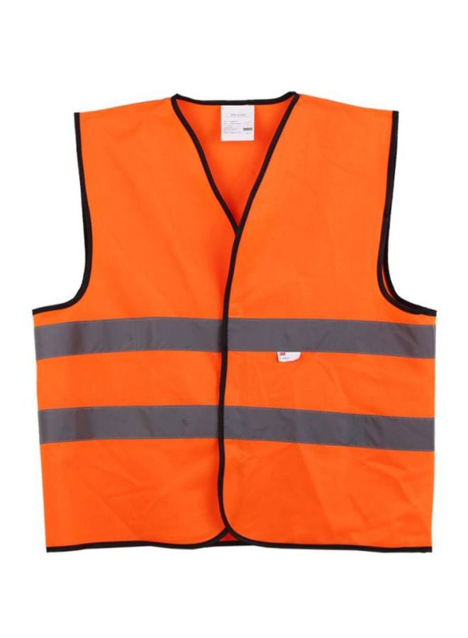 3M Reflective Safety Vest Fluorescent Orange/Grey