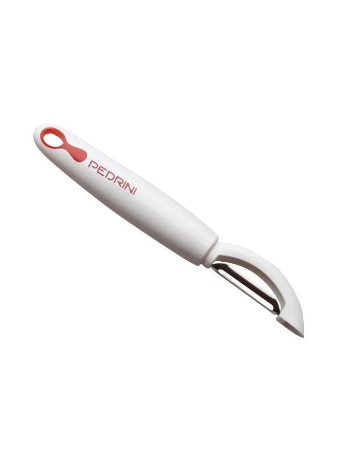 PEDRINI Swivelling Blade Peeler White/Red