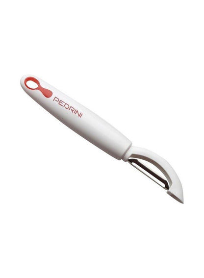 PEDRINI Swivelling Blade Peeler White/Red