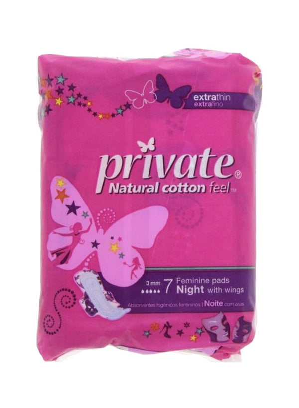 Private 7-Piece Natural Cotton Feel Pad