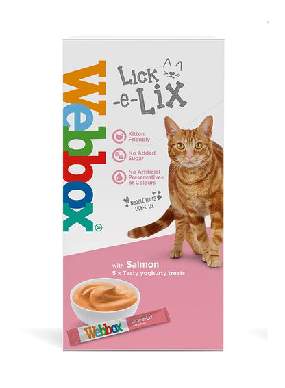 Webbox Cat Delight Lick E Lix with Salmon