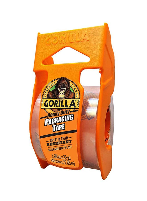 Gorilla Heavy Duty Packing Tape with Dispenser