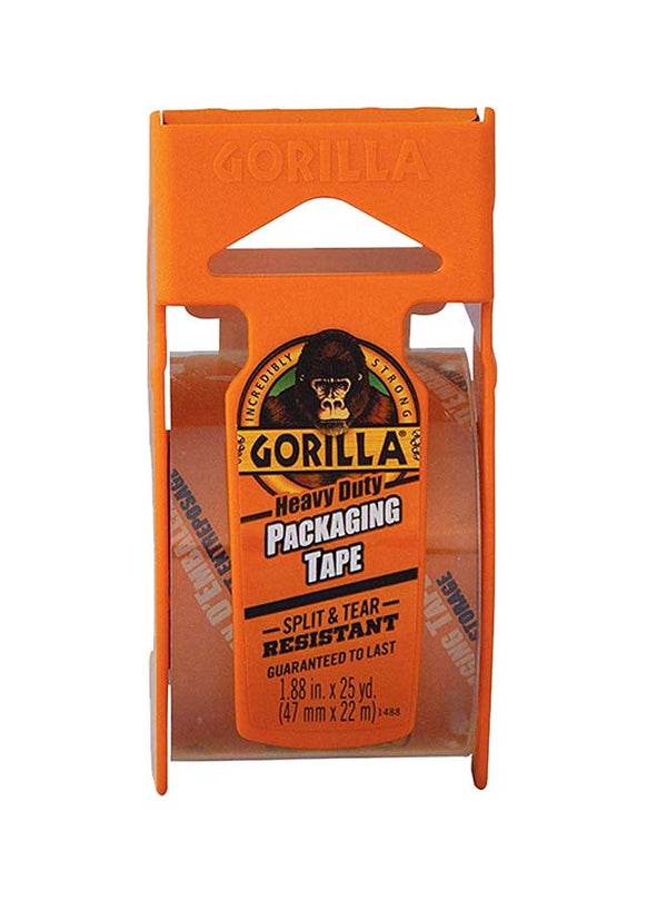 Gorilla Heavy Duty Packing Tape with Dispenser