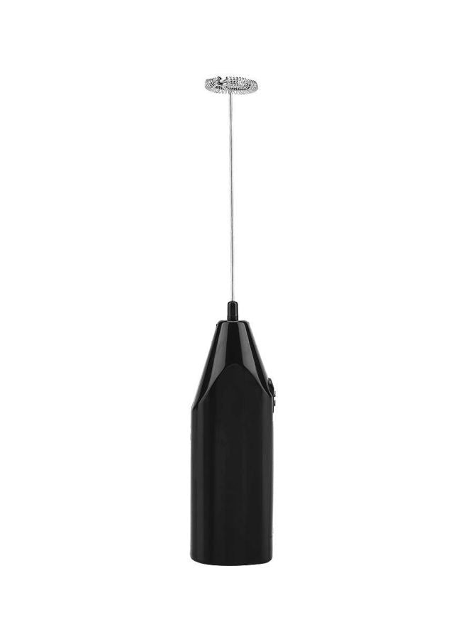 Handheld Milk Frother Silver/Black - Generic