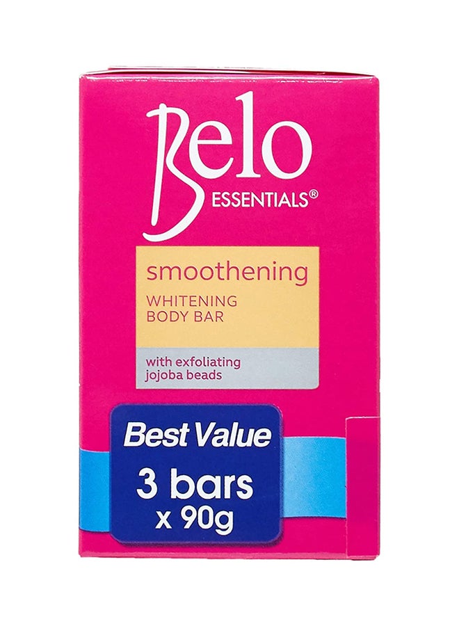 Belo Essentials Smoothening Body Bar Kit Pink 90g