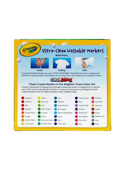 Crayola 40-Pieces Washable Broad Line Markers