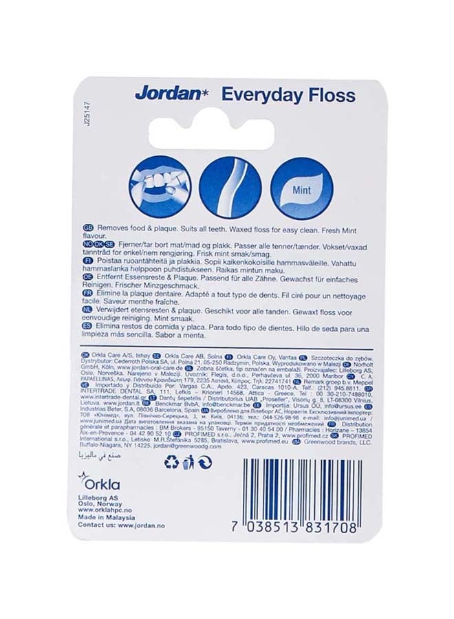 Jordan Everyday Dental Floss 30m - Premium Oral Care