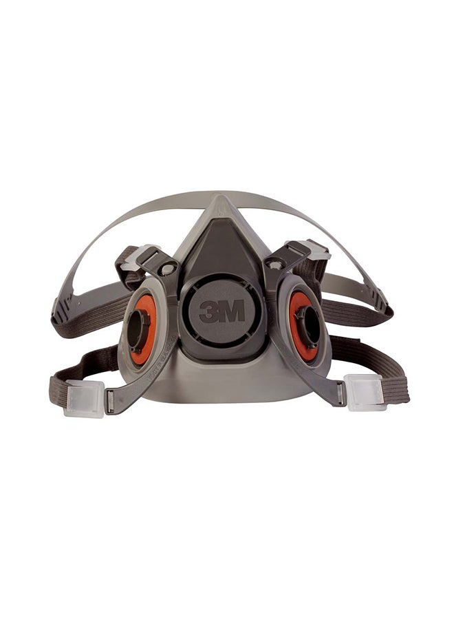 3M Half Facepiece Respirator Grey/Red