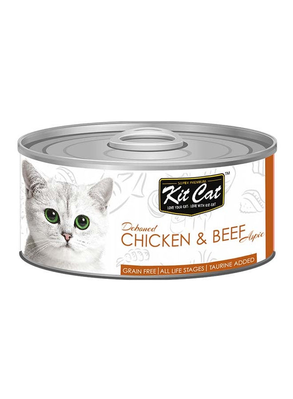 Kit Cat Deboned Chicken And Beef 80g Pet Food