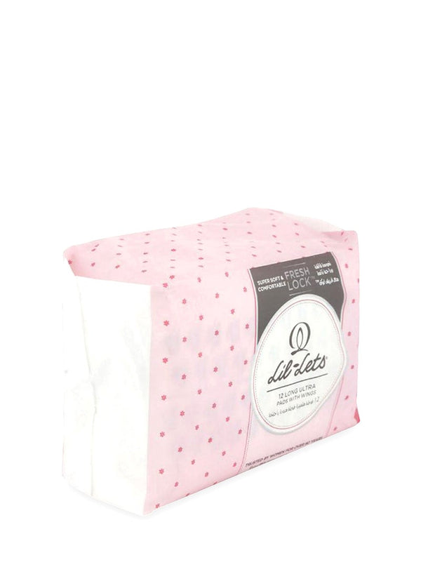 Lil-Lets Long Ultra Pads With Wings Set