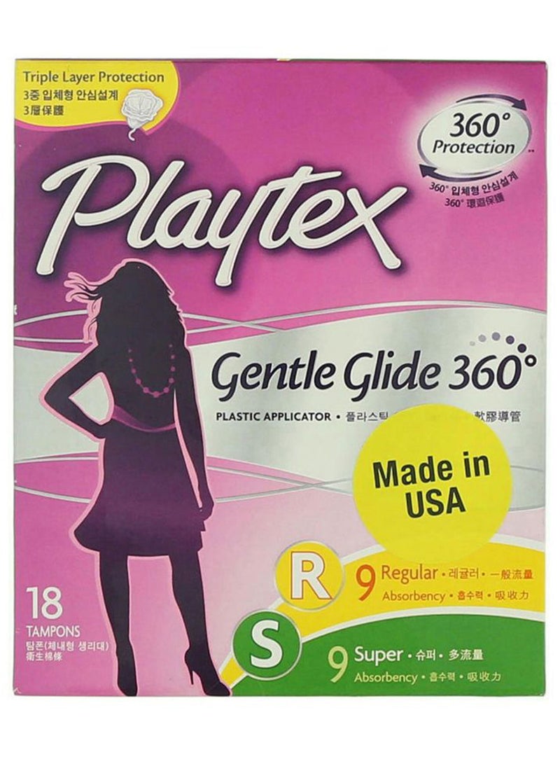 Playtex Gentle Glide Tampons Set
