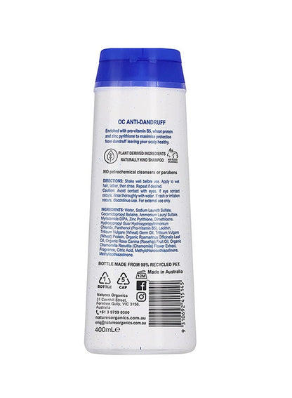 Organic Care Anti Dandruff Shampoo 400ml