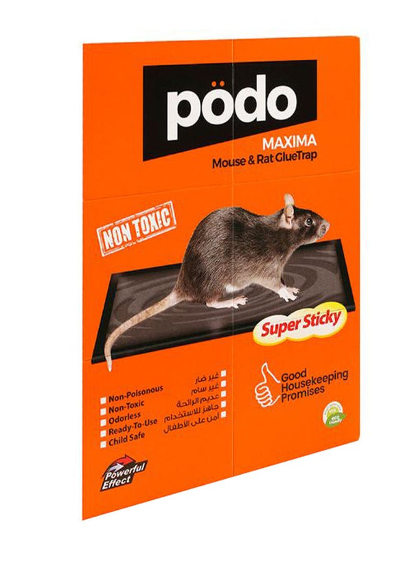 PODO Maxima Mouse Glue Trap Multicolour