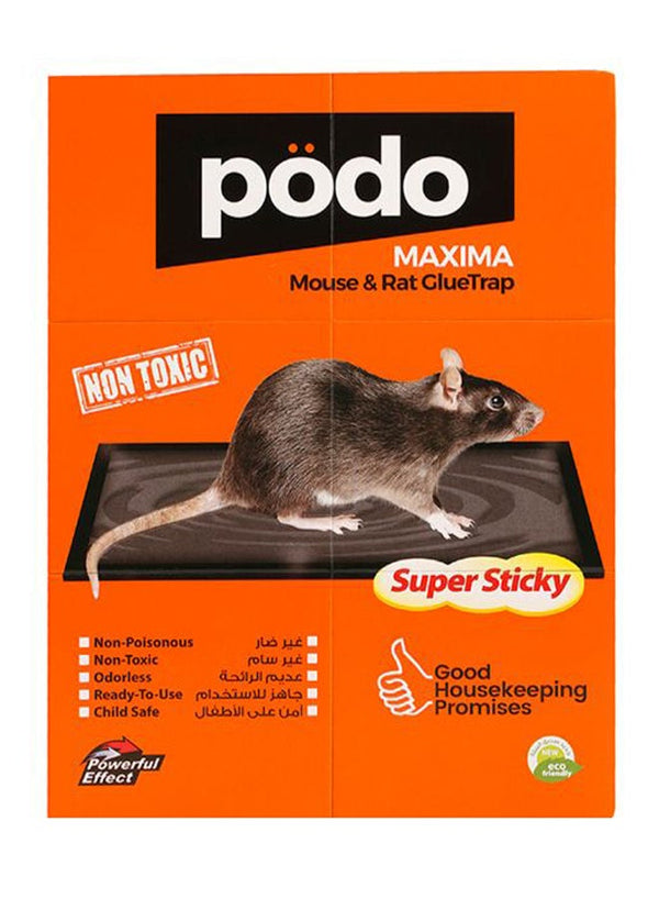 PODO Maxima Mouse Glue Trap Multicolour